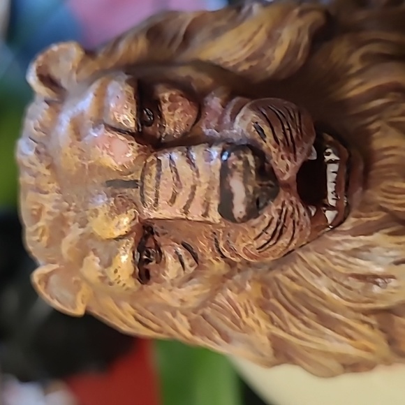 🦁Lion Soapstone Orb - Picture 2 of 10